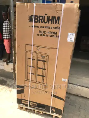Bruhm Qualty Double Door Display Chiller With 3years Waranty