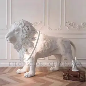 Art Design Sculpture Lion Light Home, Hotel Decorative Light