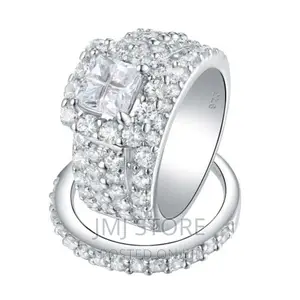 F.P Halo Wedding Rings-925 Silver
Product Code: 4298369