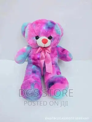 60cm Luminous LED Light Teddy Bear Plush Toy- Multicolor