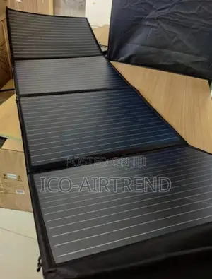 100W Portable Camping Solar Panel Output Usbx2 5V, DC12V~18V