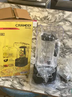 Cranndi Commercial Sound Proof Blender Original 2800watts.