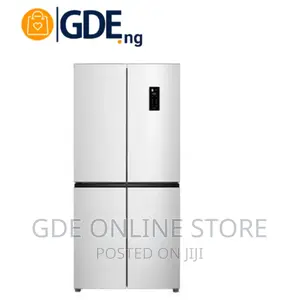 TCL Cross Door Fridge 429L Inverter Silver P460cds