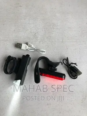 Rechargeable Bicycle Front And Rear Lights With USB
