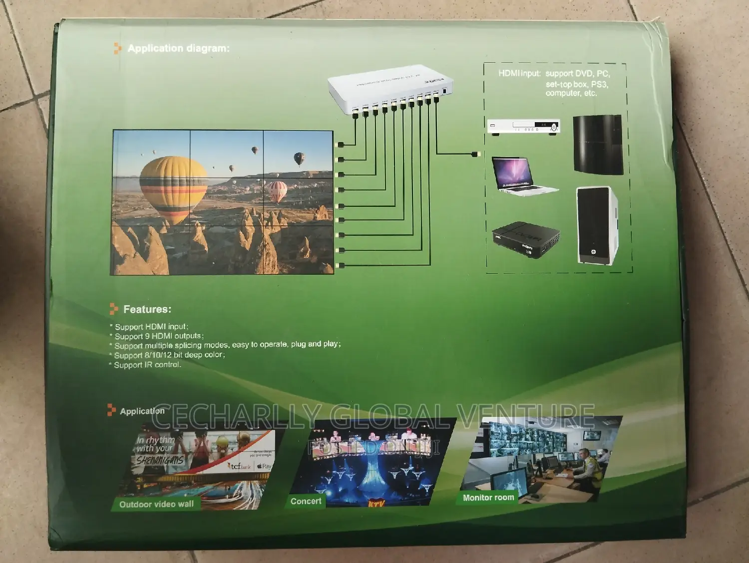 3×3 Video Wall Control
