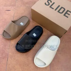 Original Adidas Yeezy Slides Available in 3 Colours