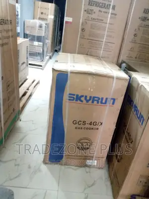 Free Standing GCS-4g/X 4+0 Skyrun Gas Cooker