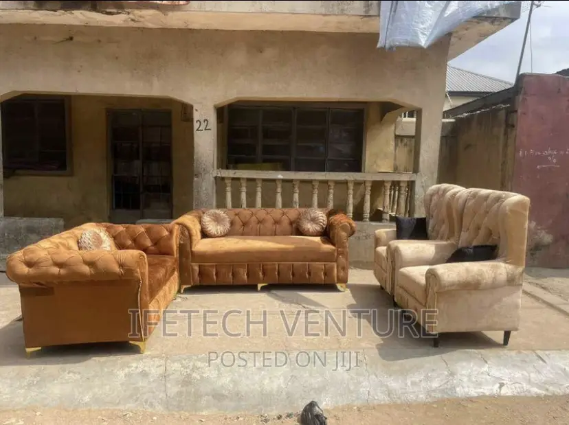 7 Sofa Complete Set Chairs