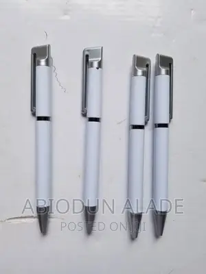 50 Pieces of White Customizable Pen