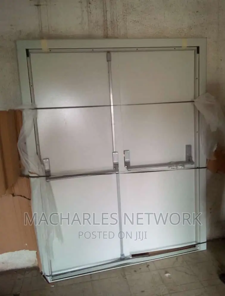 5ft White Fire Door