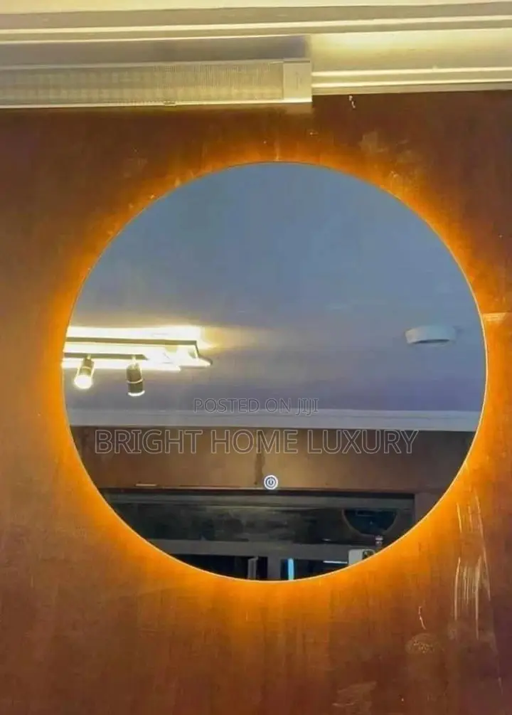 Led Round Wall Mount Mirror