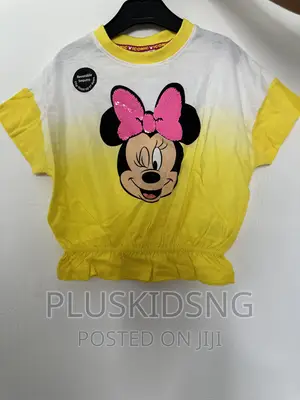 Mickey Mouse Sequence Girls Top