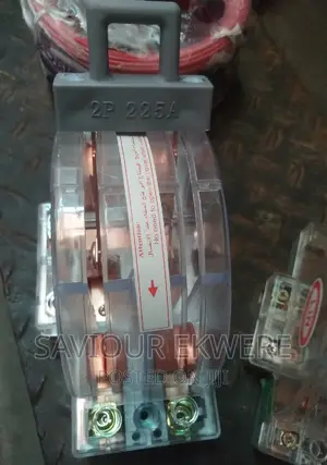 225amps Transparent Electric Power Knife Change Over Switch