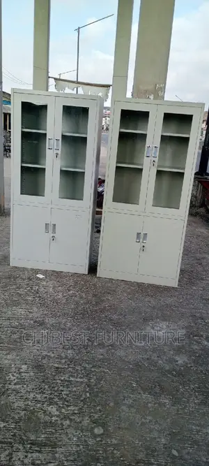 Standard Half Glass File Cabinet