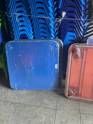 Plastic Table With Metal Legs