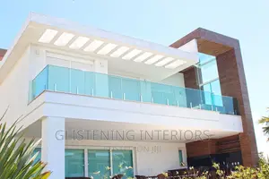 Balcony 10mm Tempered Glass With Accessories