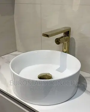 Round Shape Ceramic Wash Hand Basin