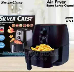 Silver Crest 6.5L Air Fryer, 3000w Manual Control