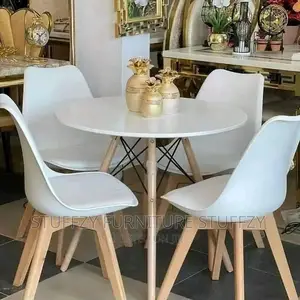 Italian Unique Restaurant 4 Chairs With Table