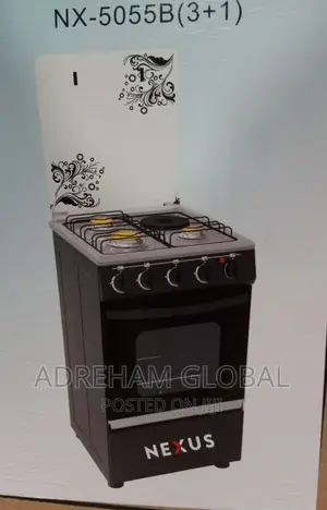 Nexus NX 5055B (3 + 1) Electric Gas Cooker Automatic