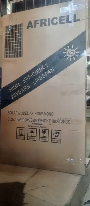 Africell 300w Monocrystalline Solar Panel