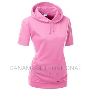 Danami Female Short Sleeve Hooded T-Shirt With Pocket