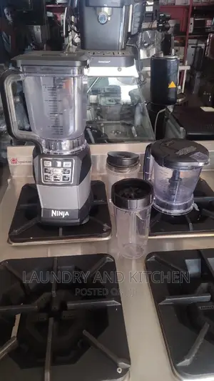 Industrial Blender With All the Accessories in It