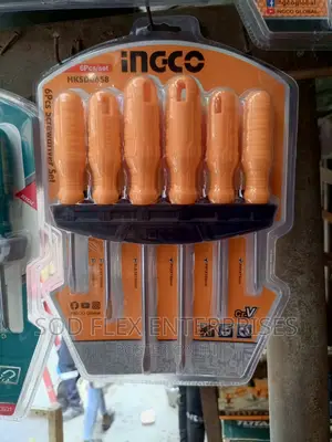6 PCS Set of Ingco Screwdriver