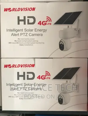 Powered Solar PTZ 4g Sim Card Camera - 24hrs Non-Stop R