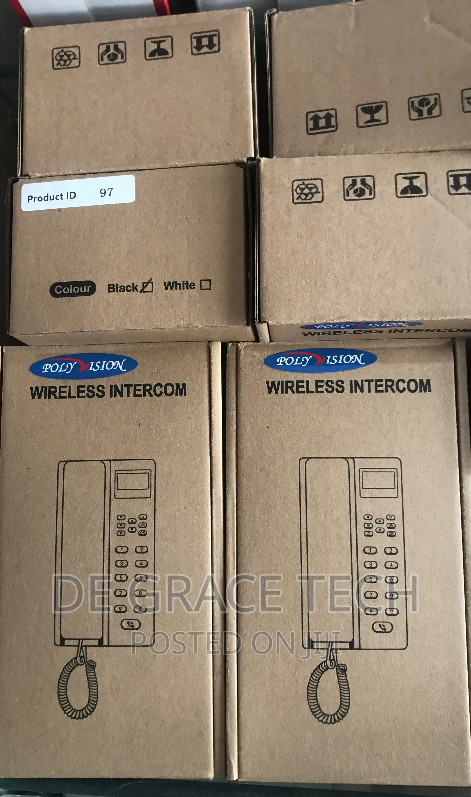 Caleocom LCD Wireless Intercom - 1 Piece