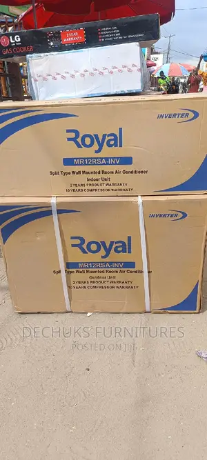 Royal 1.5hp Inverter Air Conditioner (3 Years Warranty)R410