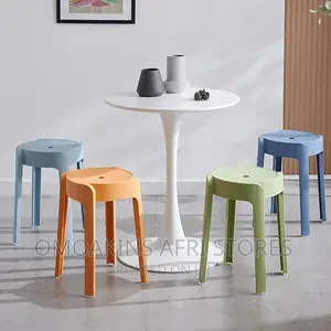Chair Set With Different Colors Tiw