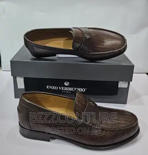 Original Italian ENZO VERDICCHIO Loafers Available in Store
