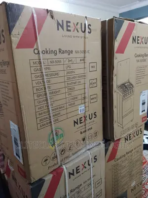 Nexus Gas Cooker 3+1 Nx-5055bc With Mirror Stainless Top