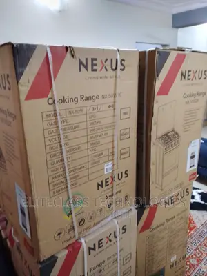 Durable Nexus Gas Cooker 3+1 Nx-5055bc-Mirror Stainless Top