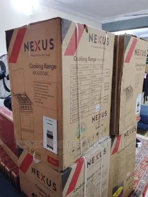 New Nexus Gas Cooker 3+1 Nx-5055bc With Adjustable Legs