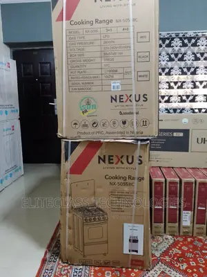 New Nexus Versatile Cooking Gas Cooker 3+1 Nx-5055bc