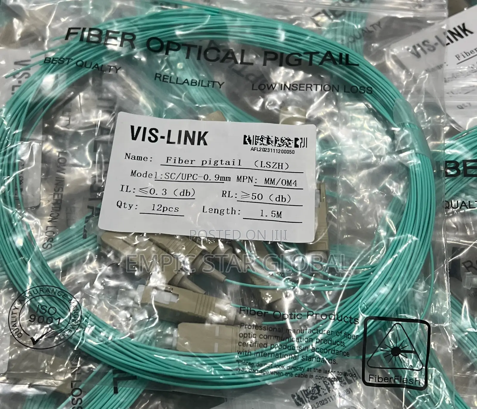Vis-Link OM4 Pigtail Sc Multimode