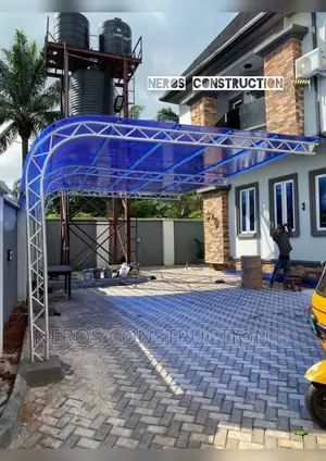 2 Car Space Galvanized Carport Design