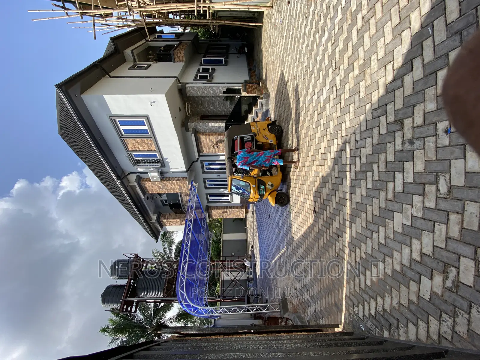 2 Car Space Galvanized Carport Design
