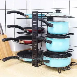 Pots and Pans Organizer Rack