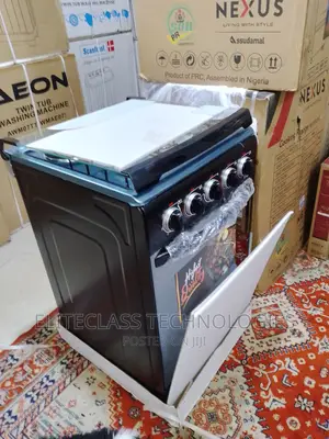 New Nexus Iron Pan Support Gas Cooker 3+1 Nx-5055bc