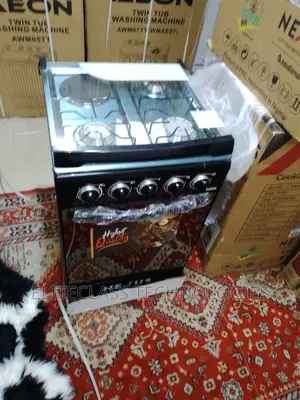 New Nexus 3 Gas Cooker Plus 1 Hot Plate Nx-5055bc