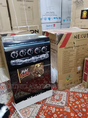 Versatile New Nexus Gas Cooker 3+1 Hot Plate {Nx-5055bc}