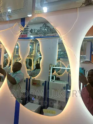 Beautiful Shape 3 Colour Led Light Mirror