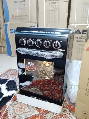 New Polished Brass Burnercap Nexus Gas Cooker 3+1 Nx-5055bc