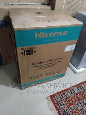 New in Sliver Hisense 6kg Front Load Washing Machine