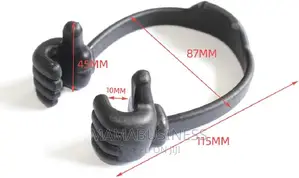 Thumbs Up Ok Stand For Mobile Phones And Tablets - Black