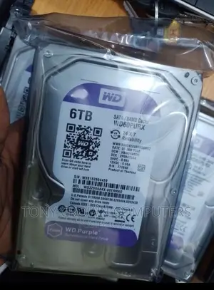 6tb Wd Purple Sata Destop HDD