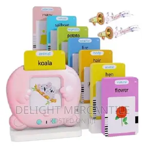 Kids Pocket Talking Flash Cards Early Education Device